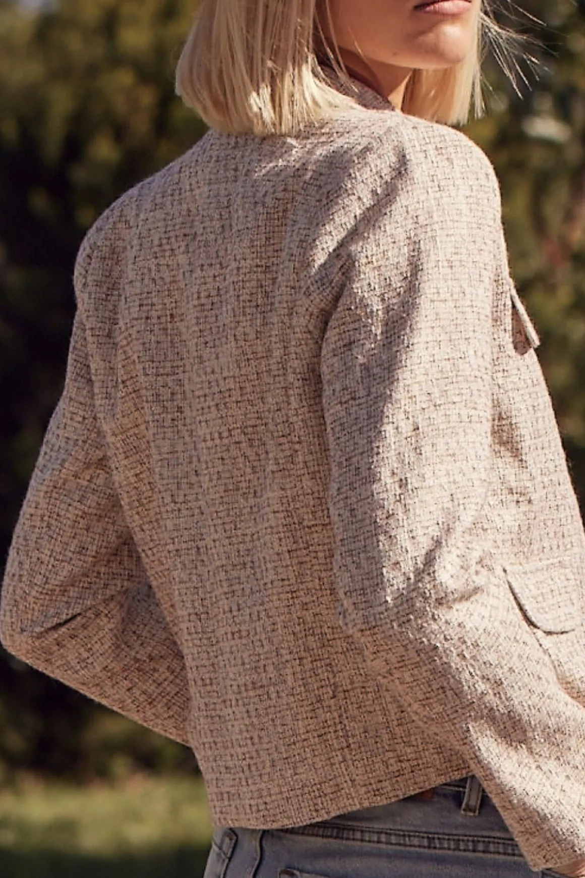 ADJOIN JACKET (BISCUIT BOUCLE)