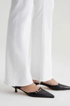 ANGEL LOW RISE BOOT JEAN (WHITE)