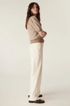 ANNIKA MOHAIR TOP (LATTE)