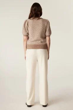 ANNIKA MOHAIR TOP (LATTE)