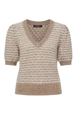ANNIKA MOHAIR TOP (LATTE)