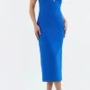 ANTONELLA MIDI DRESS (MARINE BLUE)