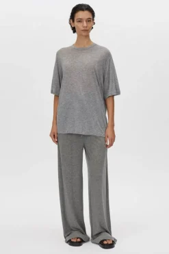 ASTRANTIA TEE (CHARCOAL MARLE)