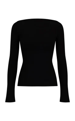 AUDREY TOP (BLACK)