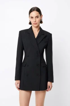 AXEL BLAZER DRESS (BLACK)