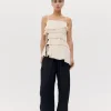 BADER TOP (IVORY SILK)