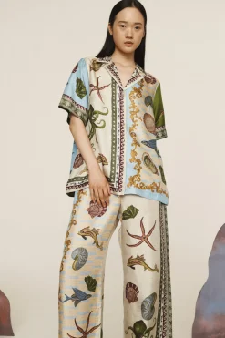 BATH HOUSE SILK PANT (MULTI)