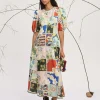 BIANCA MIDI DRESS (MULTI) | PRE ORDER
