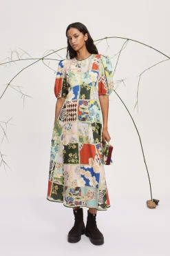 BIANCA MIDI DRESS (MULTI) | PRE ORDER