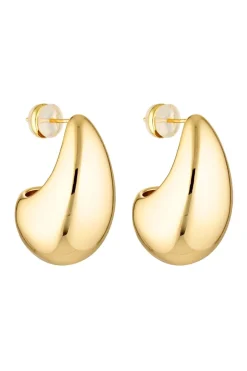 BLOB EARRINGS (18K GOLD VERMEIL)