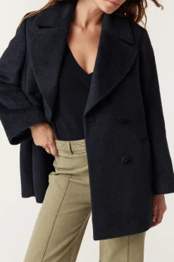 BOSTON COAT (NAVY)