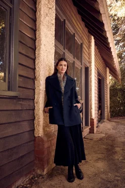 BOSTON COAT (NAVY)