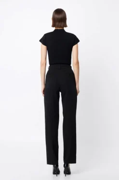 BOSTON STRAIGHT LEG PANT (BLACK)