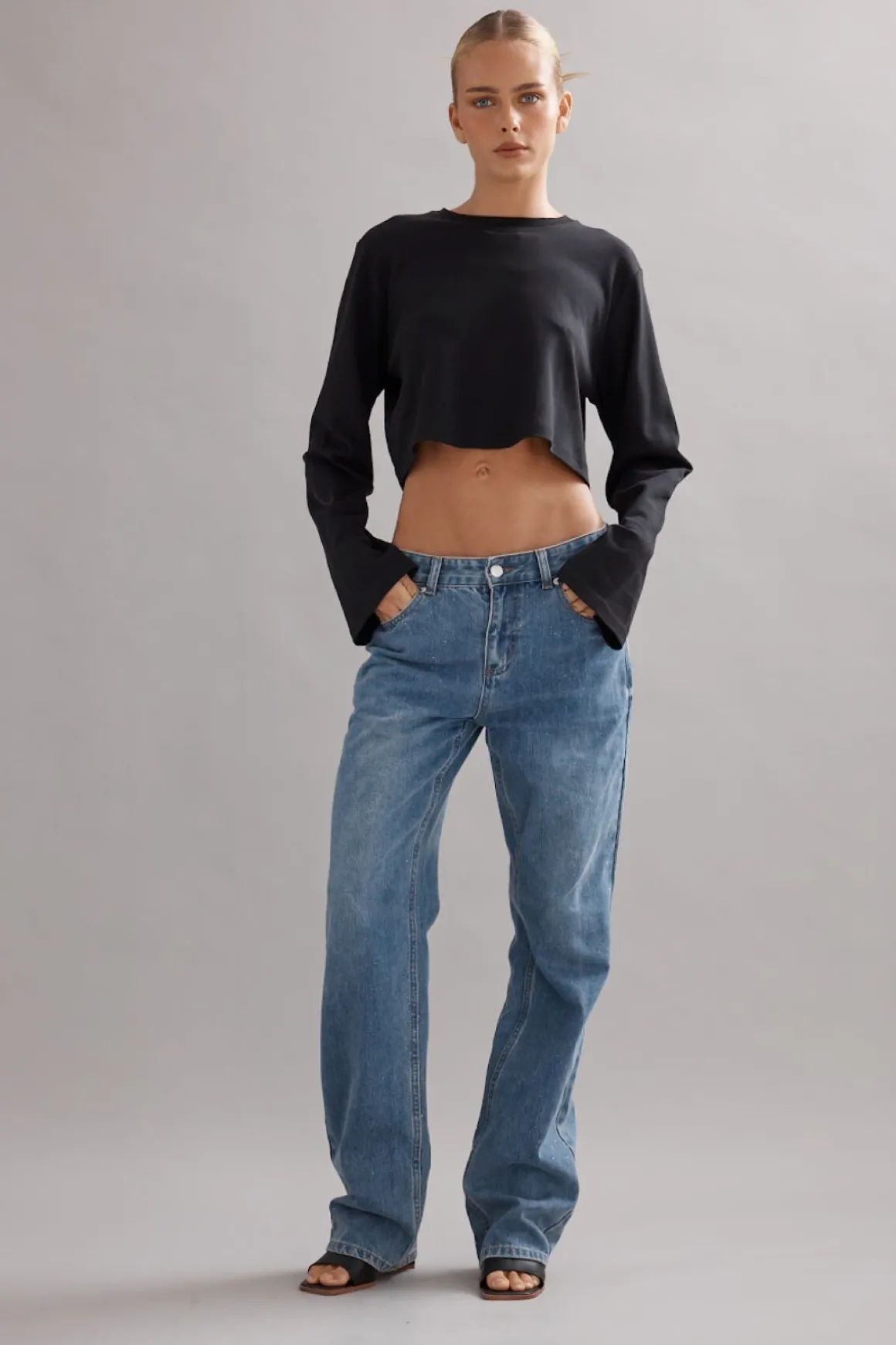 BOYFRIEND JEAN (DENIM GLITTER)