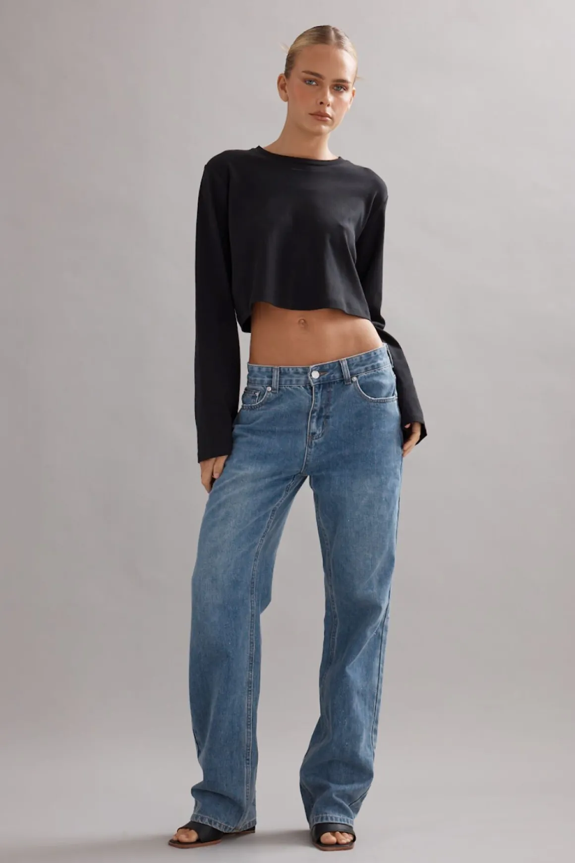 BOYFRIEND JEAN (DENIM GLITTER)