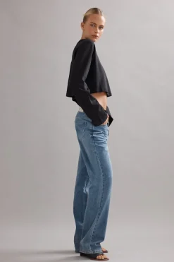 BOYFRIEND JEAN (DENIM GLITTER)