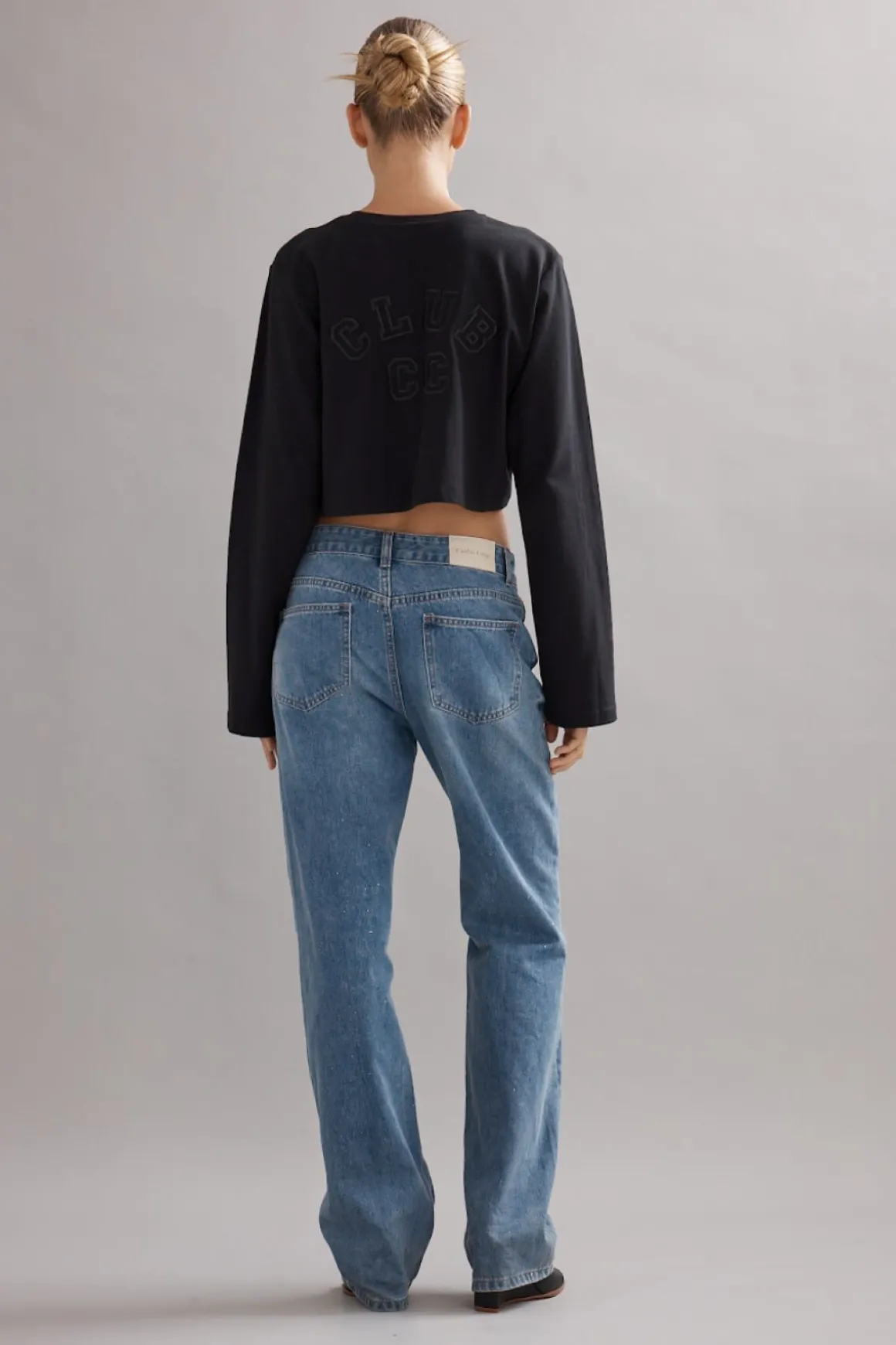 BOYFRIEND JEAN (DENIM GLITTER)
