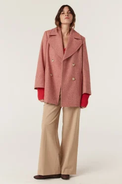 BRENAN COAT (RED TWILL)