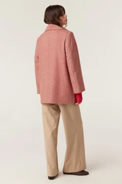 BRENAN COAT (RED TWILL)