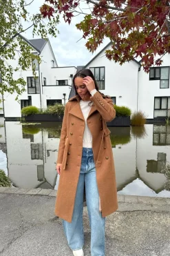 BRENTWOOD TRENCH COAT (BROWN)