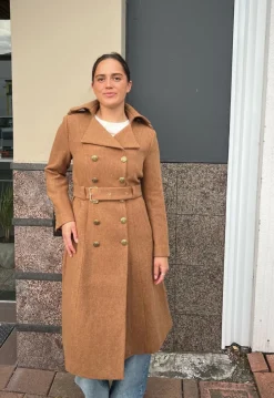 BRENTWOOD TRENCH COAT (BROWN)