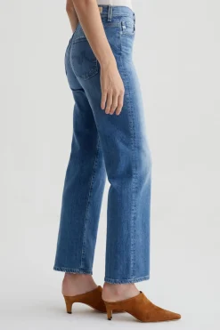 BRINLEY MID RISE STRAIGHT JEANS (IRIS)