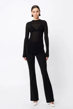BRISTOL HIGH NECK TOP (BLACK)