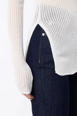 BRISTOL HIGH NECK TOP (WHITE)
