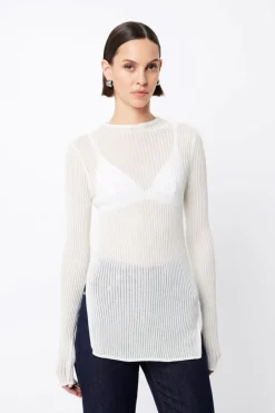 BRISTOL HIGH NECK TOP (WHITE)