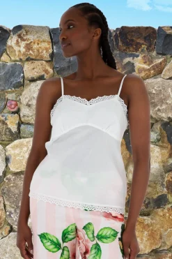 CAMI AWARDS COTTON CAMI (WHITE)