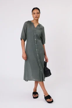 CANNES SHIRT DRESS (CYPRESS)