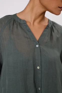 CANNES SHIRT DRESS (CYPRESS)