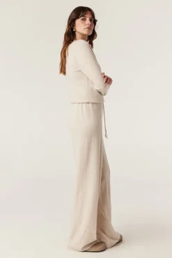 CASHMERE CREW JUMPER (OATMEAL)