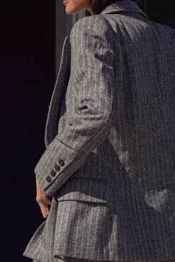 CATALYSIS JACKET (HERRINGBONE PINSTRIPE)