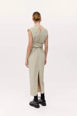 CHAIMBERLAIN DRESS (CLAY)