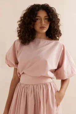 COASTLINE TOP (DUSTY ROSE)