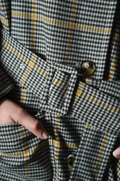 COAT TRIP COAT (HOUNDSTOOTH)