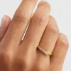 CONNECTION RING (18K GOLD VERMEIL)