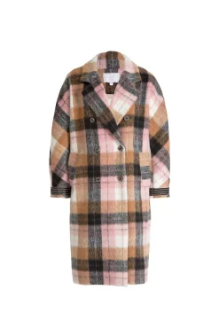 COSY GRAIL COAT (LILAC CHECK)