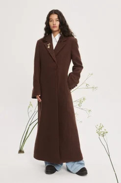 COURT COAT (CHOCOLATE) | PRE ORDER