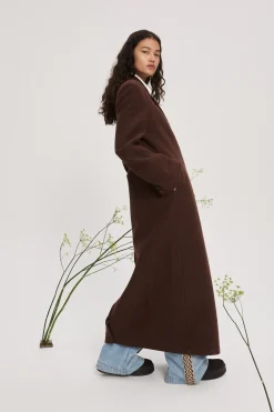 COURT COAT (CHOCOLATE) | PRE ORDER