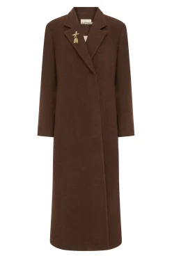 COURT COAT (CHOCOLATE) | PRE ORDER