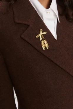 COURT COAT (CHOCOLATE) | PRE ORDER