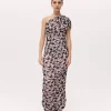 DARCY DRESS (POWDER & BLACK)