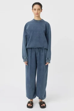 DOVELL CREW (INDIGO DENIM)