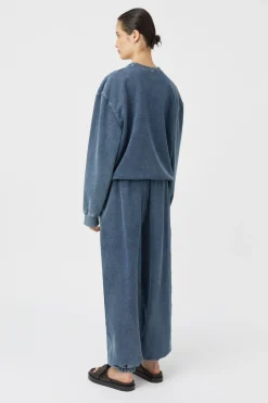 DOVELL CREW (INDIGO DENIM)