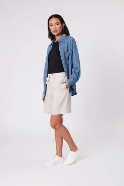 EASE BERMUDA SHORT (NATURAL)