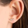 FLY TO THE MOON EARRING (14K SOLID GOLD)
