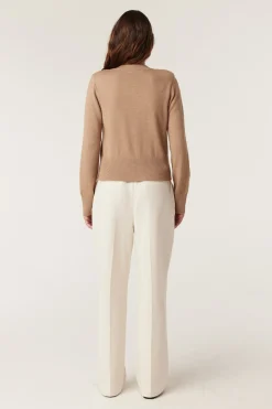 HARRIET MERINO CARDIGAN (CAMEL)