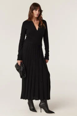 HOLLAND MERINO DRESS (BLACK)